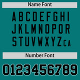 Custom Aqua Graffiti Pattern Personalized Multicolored Flames Print Authentic Baseball Jersey