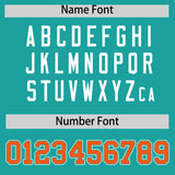 Custom Aqua Graffiti Pattern Personalized Multicolored Flames Print Authentic Baseball Jersey