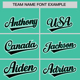 Custom Bright Green Graffiti Pattern Personalized Multicolored Flames Print Authentic Baseball Jersey