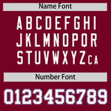 Custom Crimson Graffiti Pattern Personalized Multicolored Flames Print Authentic Baseball Jersey