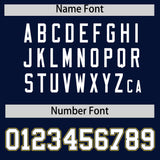 Custom Navy Graffiti Pattern Personalized Multicolored Flames Print Authentic Baseball Jersey