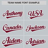 Custom Silver Graffiti Pattern Personalized Multicolored Flames Print Authentic Baseball Jersey