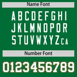 Custom Kelly Green Graffiti Pattern Personalized Multicolored Flames Print Authentic Baseball Jersey