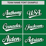 Custom Kelly Green Graffiti Pattern Personalized Multicolored Flames Print Authentic Baseball Jersey