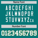 Custom Aqua Graffiti Pattern Personalized Multicolored Flames Print Authentic Baseball Jersey