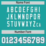 Custom Aqua Graffiti Pattern Personalized Multicolored Flames Print Authentic Baseball Jersey