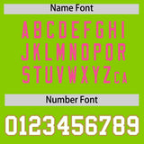 Custom Neon Green Graffiti Pattern Personalized Multicolored Flames Print Authentic Baseball Jersey