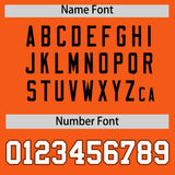 Custom Orange Graffiti Pattern Personalized Multicolored Flames Print Authentic Baseball Jersey