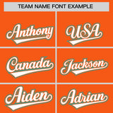 Custom Orange Graffiti Pattern Personalized Multicolored Flames Print Authentic Baseball Jersey