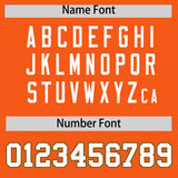 Custom Orange Graffiti Pattern Personalized Multicolored Flames Print Authentic Baseball Jersey