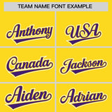 Custom Gold Graffiti Pattern Personalized Multicolored Flames Print Authentic Baseball Jersey