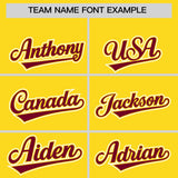 Custom Gold Graffiti Pattern Personalized Multicolored Flames Print Authentic Baseball Jersey