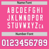 Custom Pink Graffiti Pattern Personalized Multicolored Flames Print Authentic Baseball Jersey