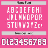 Custom Pink Graffiti Pattern Personalized Multicolored Flames Print Authentic Baseball Jersey