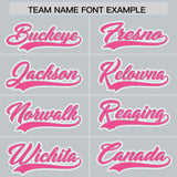 Custom Silver Graffiti Pattern Personalized Multicolored Flames Print Authentic Baseball Jersey