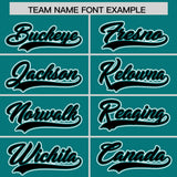 Custom Aqua Graffiti Pattern Personalized Multicolored Flames Print Authentic Baseball Jersey