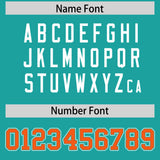 Custom Aqua Graffiti Pattern Personalized Multicolored Flames Print Authentic Baseball Jersey