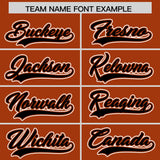 Custom Texas Orange Graffiti Pattern Personalized Multicolored Flames Print Authentic Baseball Jersey