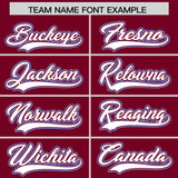 Custom Crimson Graffiti Pattern Personalized Multicolored Flames Print Authentic Baseball Jersey