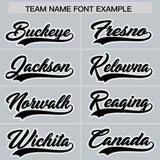 Custom Silver Graffiti Pattern Personalized Multicolored Flames Print Authentic Baseball Jersey