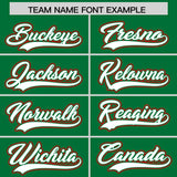 Custom Kelly Green Graffiti Pattern Personalized Multicolored Flames Print Authentic Baseball Jersey
