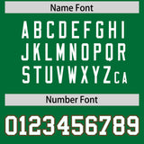 Custom Kelly Green Graffiti Pattern Personalized Multicolored Flames Print Authentic Baseball Jersey