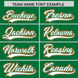 Custom Kelly Green Graffiti Pattern Personalized Multicolored Flames Print Authentic Baseball Jersey