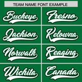 Custom Kelly Green Graffiti Pattern Personalized Multicolored Flames Print Authentic Baseball Jersey