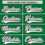 Custom Kelly Green Graffiti Pattern Personalized Multicolored Flames Print Authentic Baseball Jersey