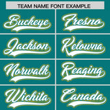 Custom Aqua Graffiti Pattern Personalized Multicolored Flames Print Authentic Baseball Jersey