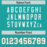 Custom Aqua Graffiti Pattern Personalized Multicolored Flames Print Authentic Baseball Jersey