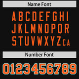 Custom Black Graffiti Pattern Personalized Multicolored Flames Print Authentic Baseball Jersey