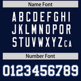 Custom Navy Graffiti Pattern Personalized Multicolored Flames Print Authentic Baseball Jersey