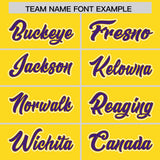 Custom Gold Graffiti Pattern Personalized Multicolored Flames Print Authentic Baseball Jersey