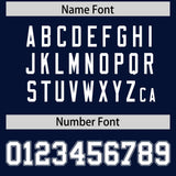 Custom Navy Graffiti Pattern Personalized Multicolored Flames Print Authentic Baseball Jersey
