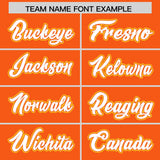 Custom Orange Graffiti Pattern Personalized Multicolored Flames Print Authentic Baseball Jersey