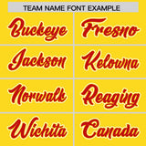 Custom Gold Graffiti Pattern Personalized Multicolored Flames Print Authentic Baseball Jersey