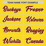 Custom Gold Graffiti Pattern Personalized Multicolored Flames Print Authentic Baseball Jersey