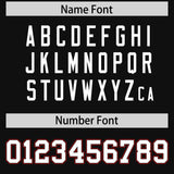 Custom Black Graffiti Pattern Personalized Multicolored Flames Print Authentic Baseball Jersey