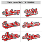 Custom White Black Color Block Personalized Side Dotted Line Authentic Baseball Jersey