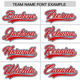 Custom White Navy Color Block Personalized Side Dotted Line Authentic Baseball Jersey
