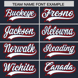 Custom Navy Personalized Denim Baseball Jersey For Men Women Boy