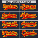 Custom Navy Personalized Denim Baseball Jersey For Men Women Boy