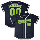 Custom Navy Personalized Denim Baseball Jersey For Men Women Boy