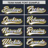Custom Navy Personalized Denim Baseball Jersey For Men Women Boy