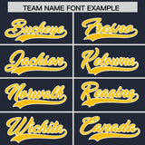 Custom Navy Personalized Denim Baseball Jersey For Men Women Boy