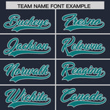 Custom Navy Personalized Denim Baseball Jersey For Men Women Boy