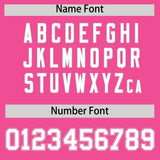 Custom Pink White and Silver Split Fashion Raglan Sleeves Authentic Baseball Hoodie Jersey