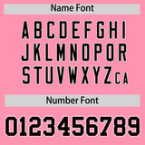 Custom Light Pink White and Black Split Fashion Raglan Sleeves Authentic Baseball Hoodie Jersey