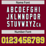 Custom Crimson Aqua and Gold Split Fashion Raglan Sleeves Authentic Baseball Hoodie Jersey